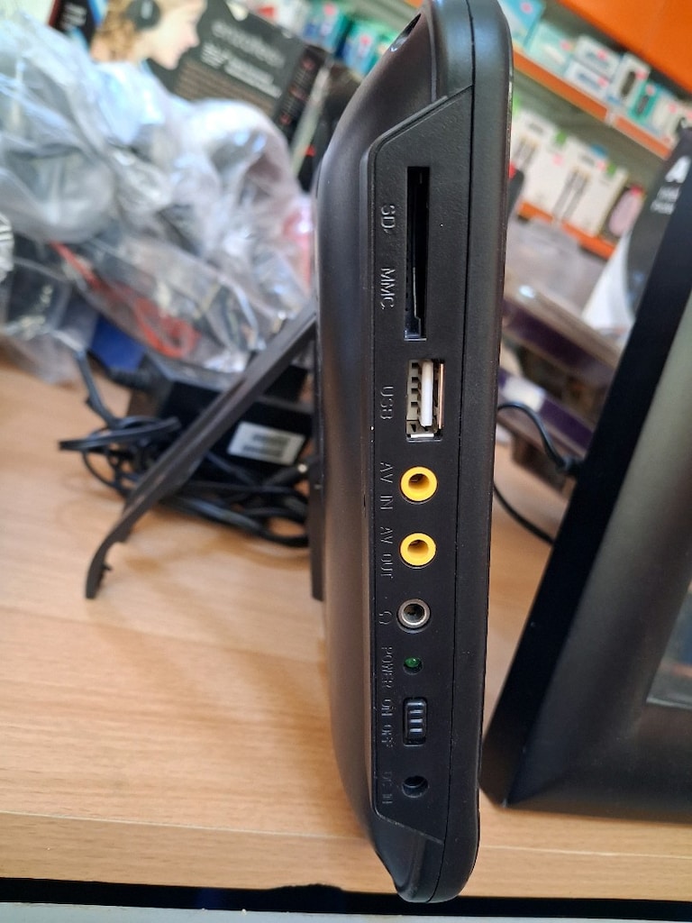 mini televizyon 12volt taşınabilir - 2