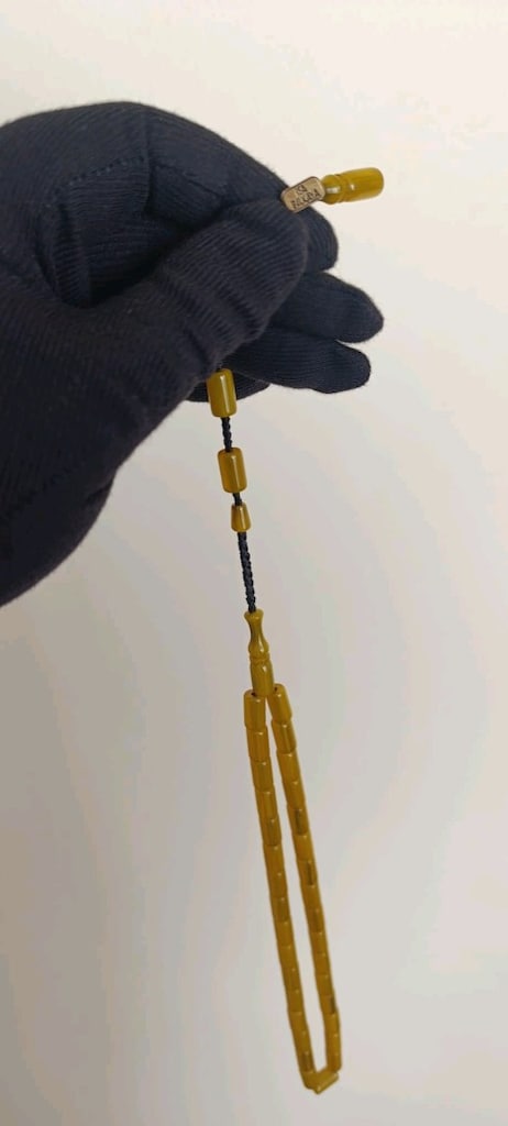 İmzalı Frenli Kesme Tesbih - 5