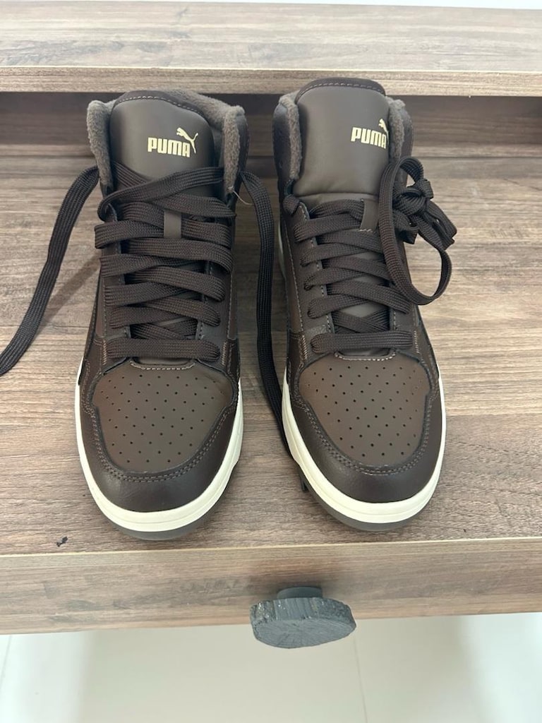 orijinal sıfır Puma içi Polarlı sneaker