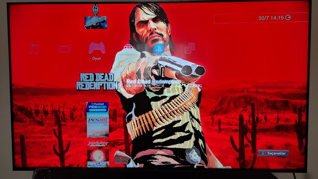 PS3 Süper Slim 500 GB, 43 Popüler Oyunlu, Çift Kollu Tertemiz - 14