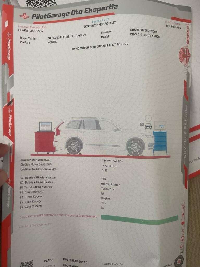2008 model Honda Crv otomatik - 6