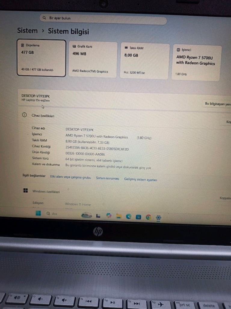 HP laptop Hatasız - 3