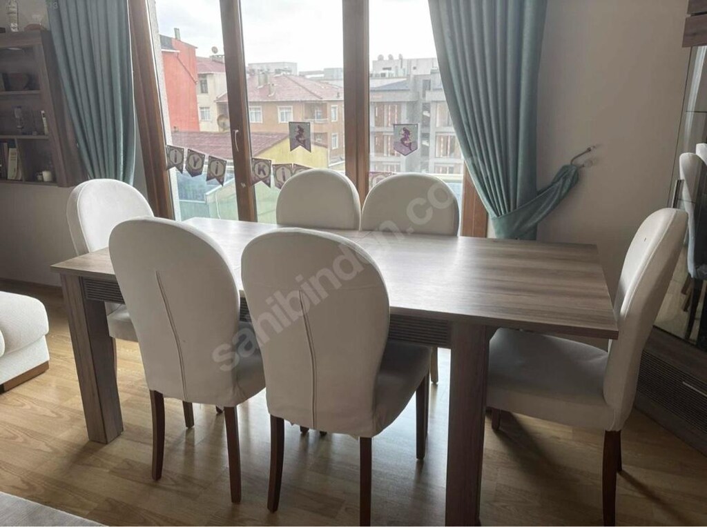 Kargılı Mobilya Açılır Yemek Masası + 6 Sandalye (Özel Bölmeli) - 5