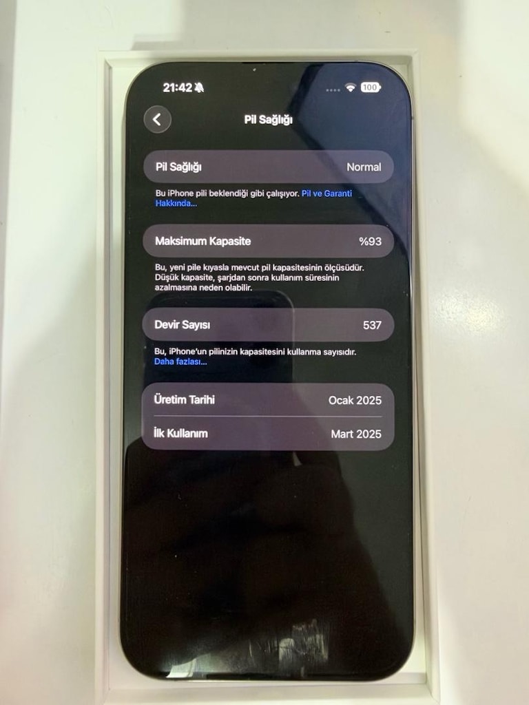 2 adet iphone 16 pro max 256 GB - 4