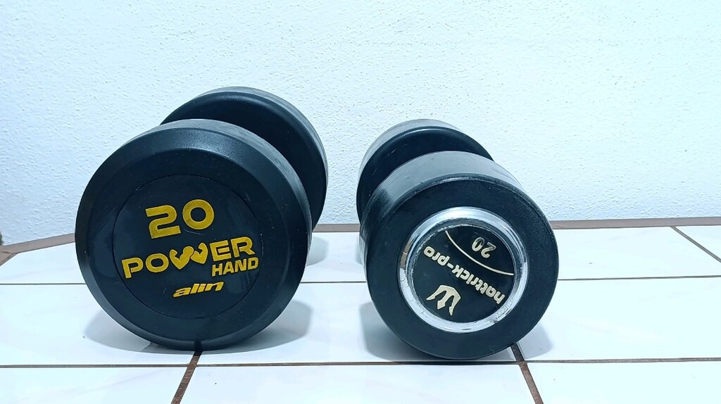 HATTRİCK POWERHAND PROFESYONEL DAMBIL 2x20KG - 2