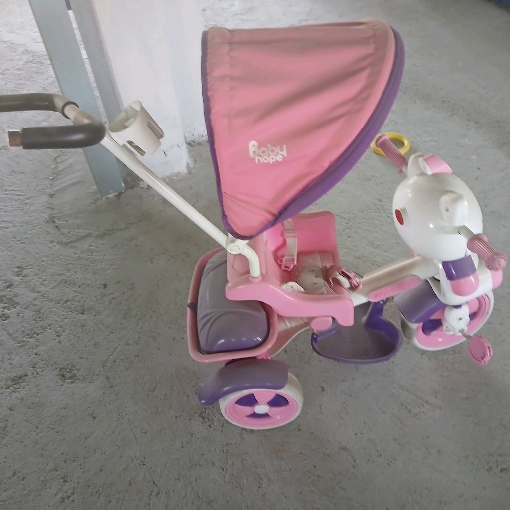 3 tekerlekli çocuk bisiklet Baby Hope ebevyen köntröllü - 4