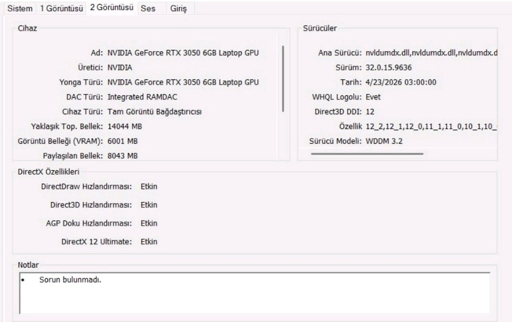 i5 13. Nesil Acer Nitro G@ming garantili oyun canavarı laptop - 9