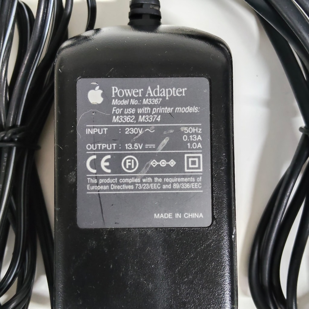 Orijinal Apple 3365 ,yazıcılar için M3362 M3374 13.5V,1A GÜÇ ADAPTÖRÜ - 7