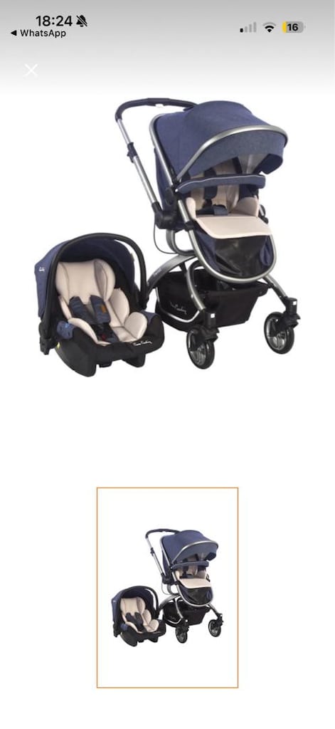 Pierre Cardin Twist Travel Sistem Bebek Arabası - 13