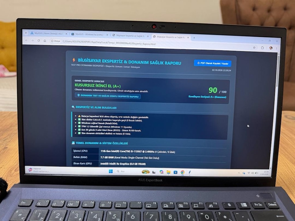 ASUS ExpertBook B1400CEAE TERTEMİZ - 11