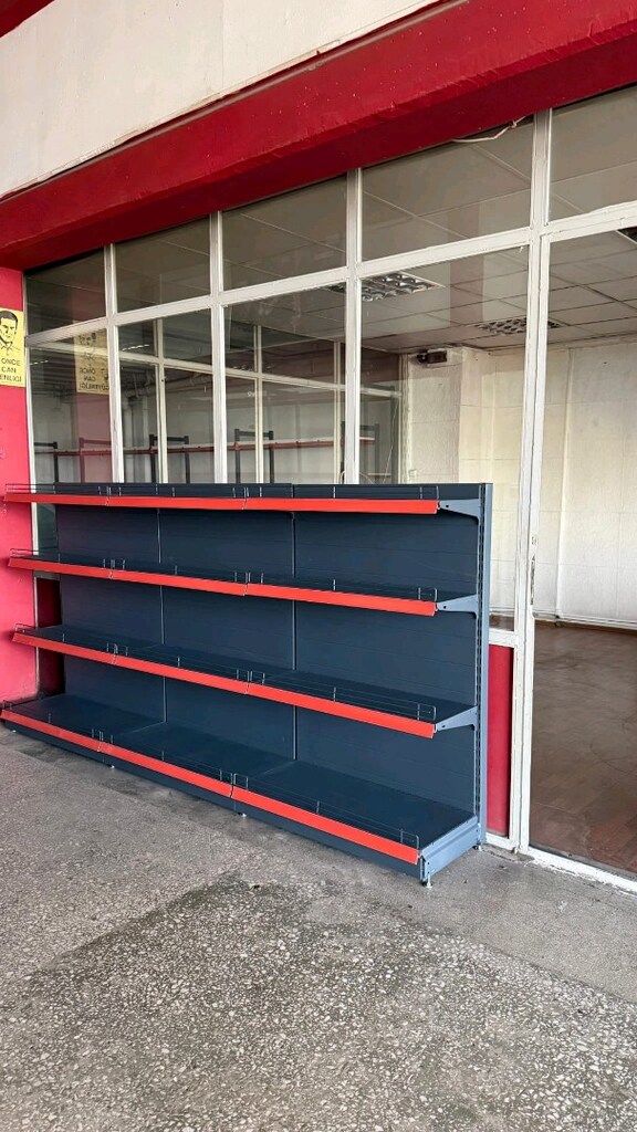 Market raf delikli raf dükkan raf banko sepet - 3