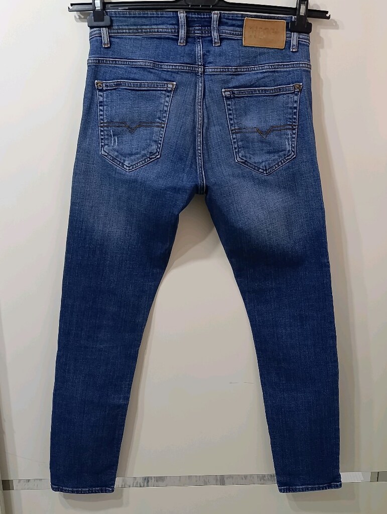 DİESEL SLEENKER SLİM/SKİNNY BLUE JEAN — görsel 9/13