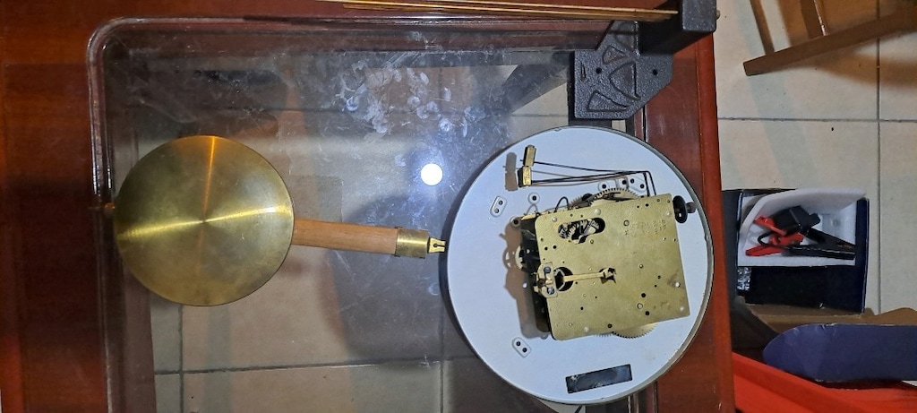 antika serkısof sarkaçlı saat - 6
