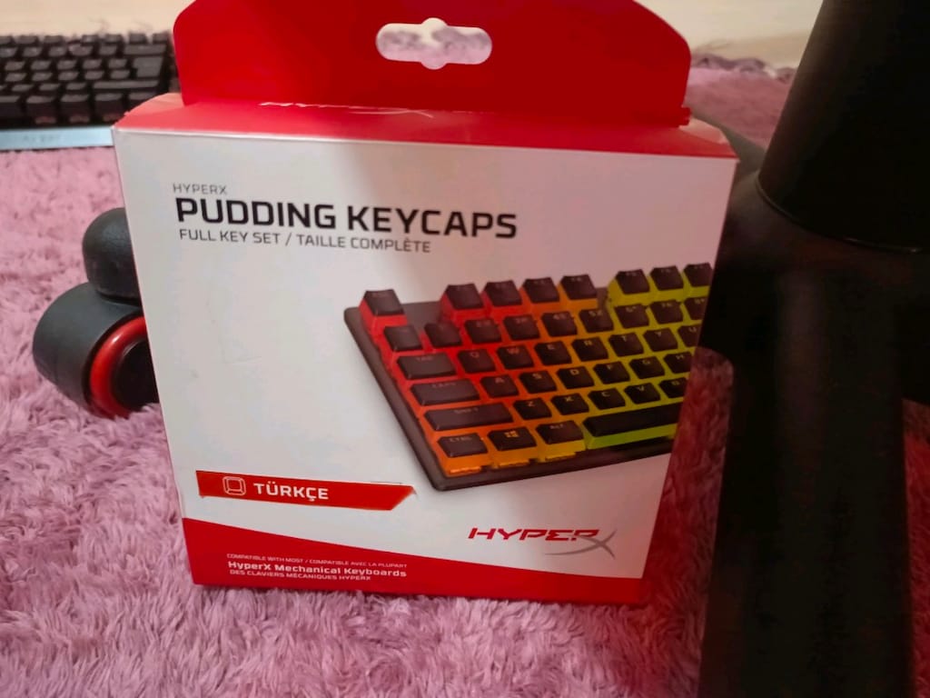 Hyperx pudding keycaps UK - 4