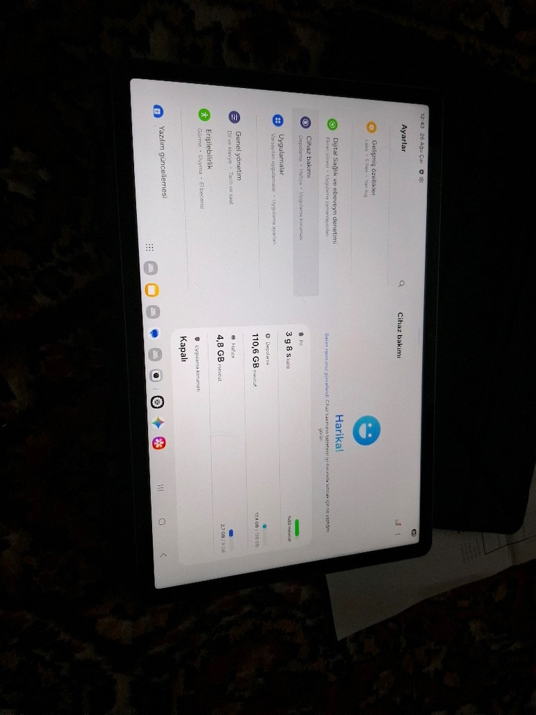 SIFIRDANFARKSIZ YURTİÇİ 128GB 8RAM 12.4İNÇ SAMSUNG S9FEPLUS - 4