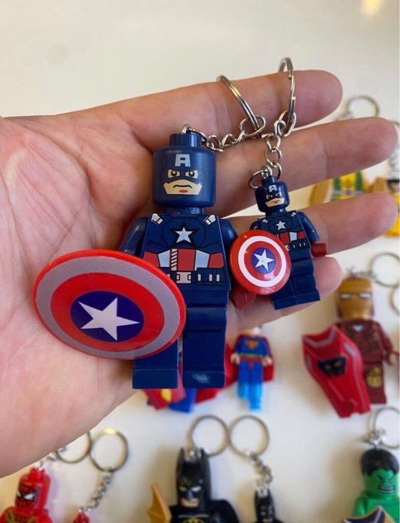 Lego Dev Marvel Figür Anahtarlıkları - 9