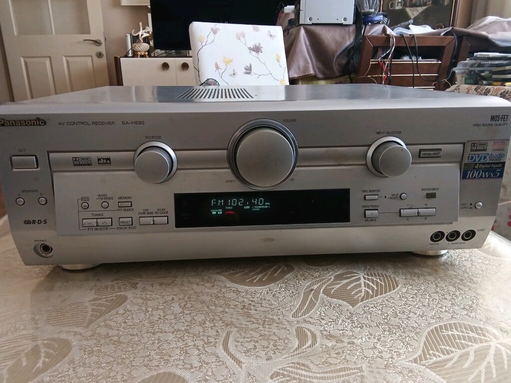 Panasonic marka amfi receiver - 2