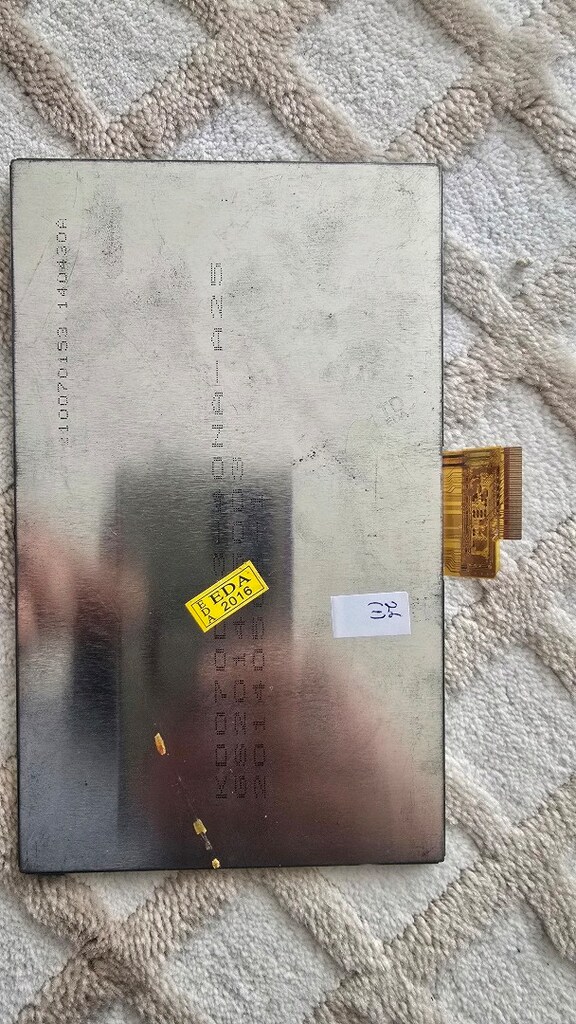 KD070D23-40NA-A25-REVC kodlu tablet teyp multimedya üretim bandı ekran - 2