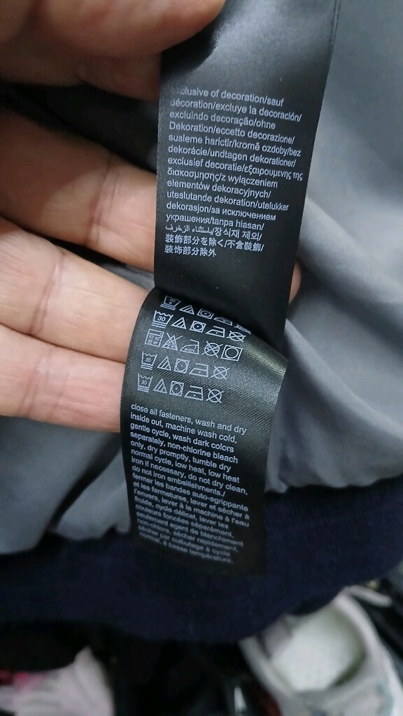 Calvin Klein Jeans lacivert renkli mont(M ve S bedene uyumludur..) - 8
