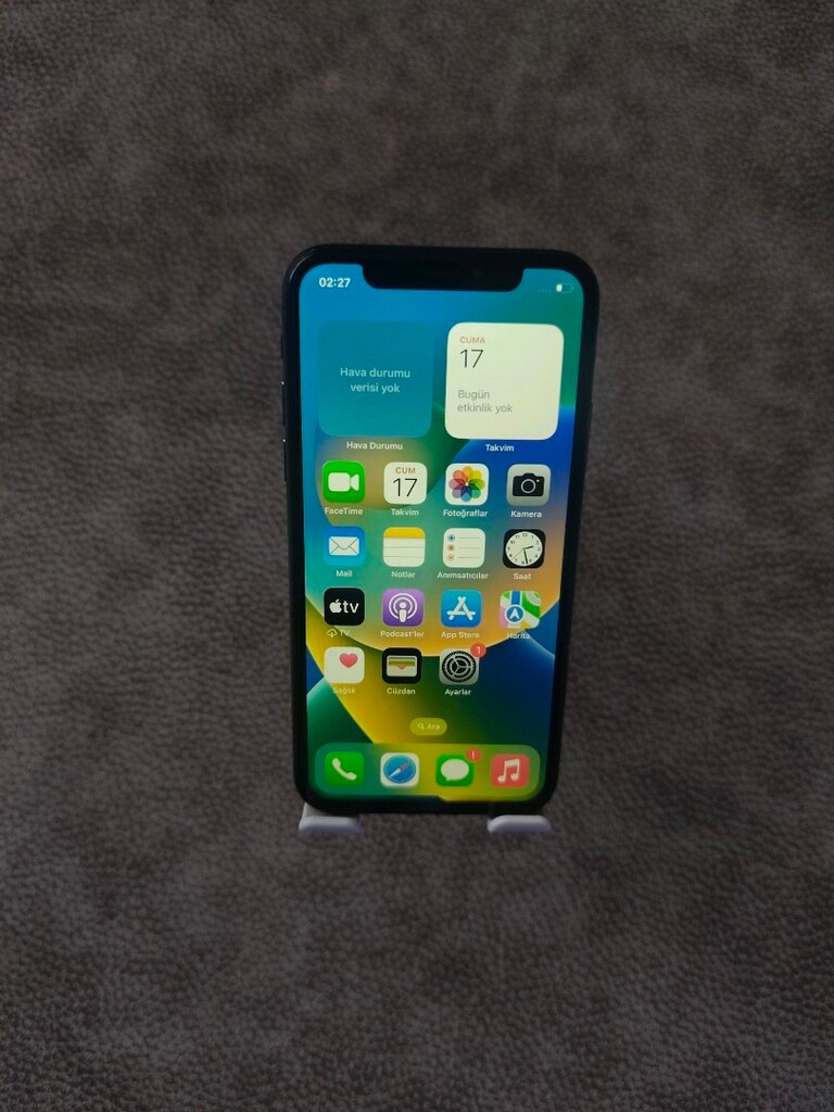 İPHONE X 64 GB TR CİHAZI PİL 100 - 2