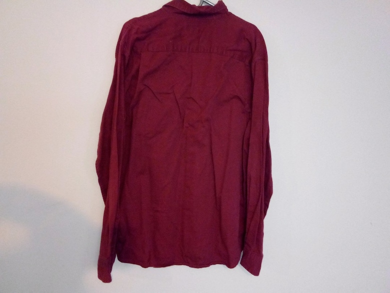 Wrangler xxl bordo spor gömlek en 56 — görsel 9/9