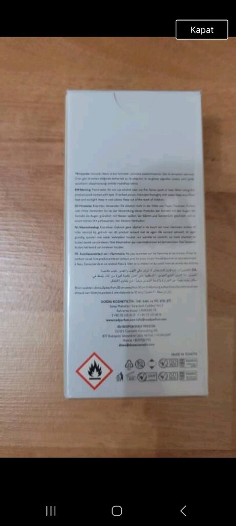 Mad parfum sıfır hic kullanılmadı - 2