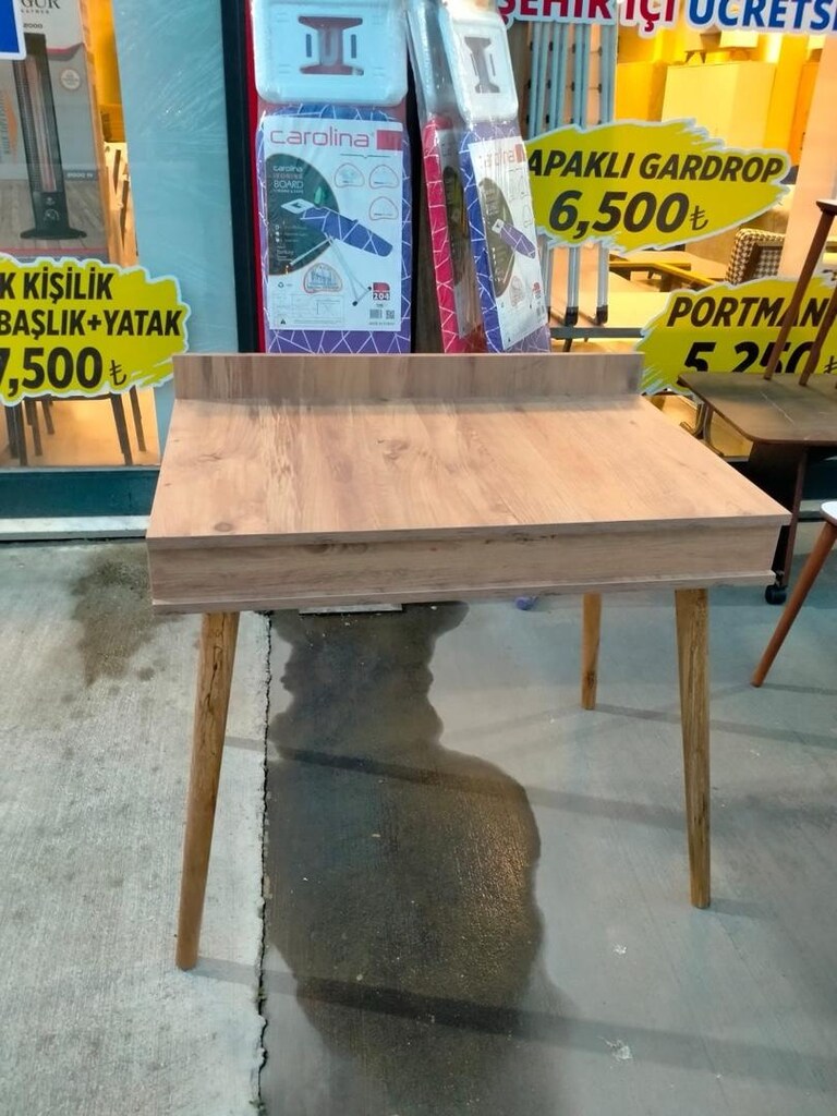 mdf şık çalışma masası makyaj masası - 5