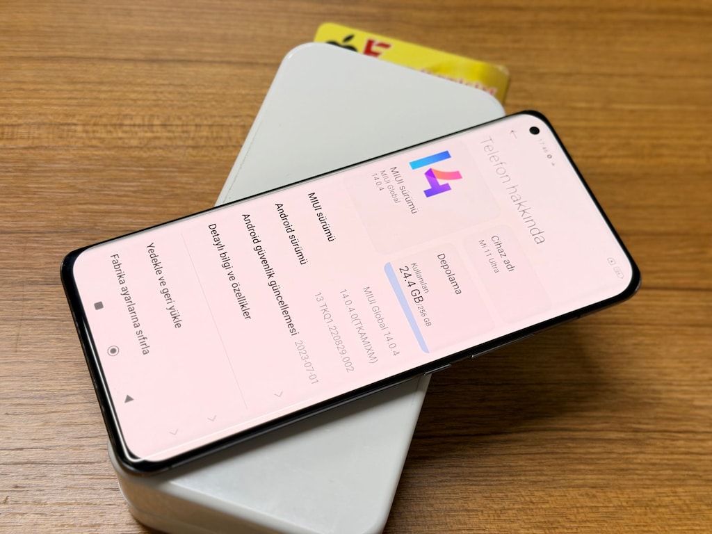 XİAOMİ Mİ 11 ULTRA 5G 256GB KAYITLI DEĞİŞENSİZ 120X ZOM SİZLERLE - 9
