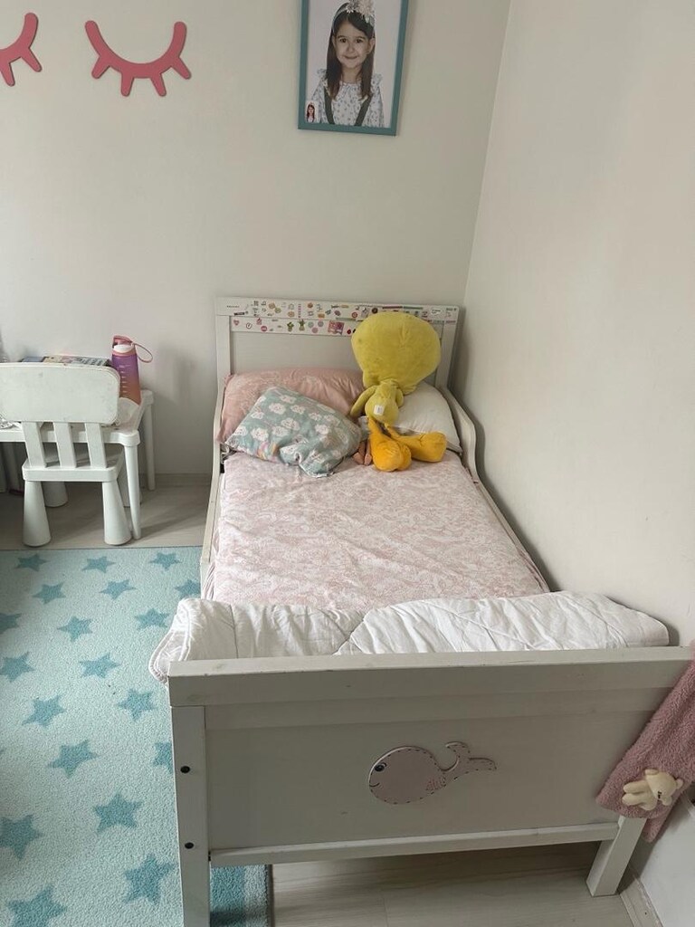 2 şer adet ikea uzayabilen karyola uzayabilen yatak 2 şer adet - 4