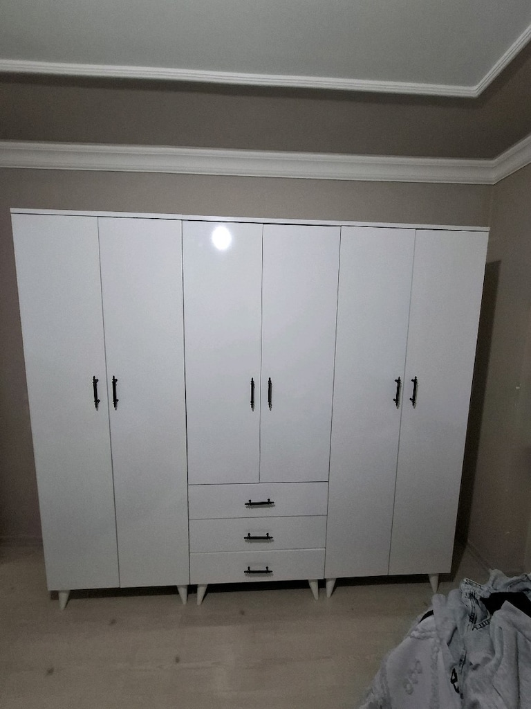 *SIFIR*dolap gardırop elbise dolabı gardolap kardolap NAKLİYE BİZDEN - 10