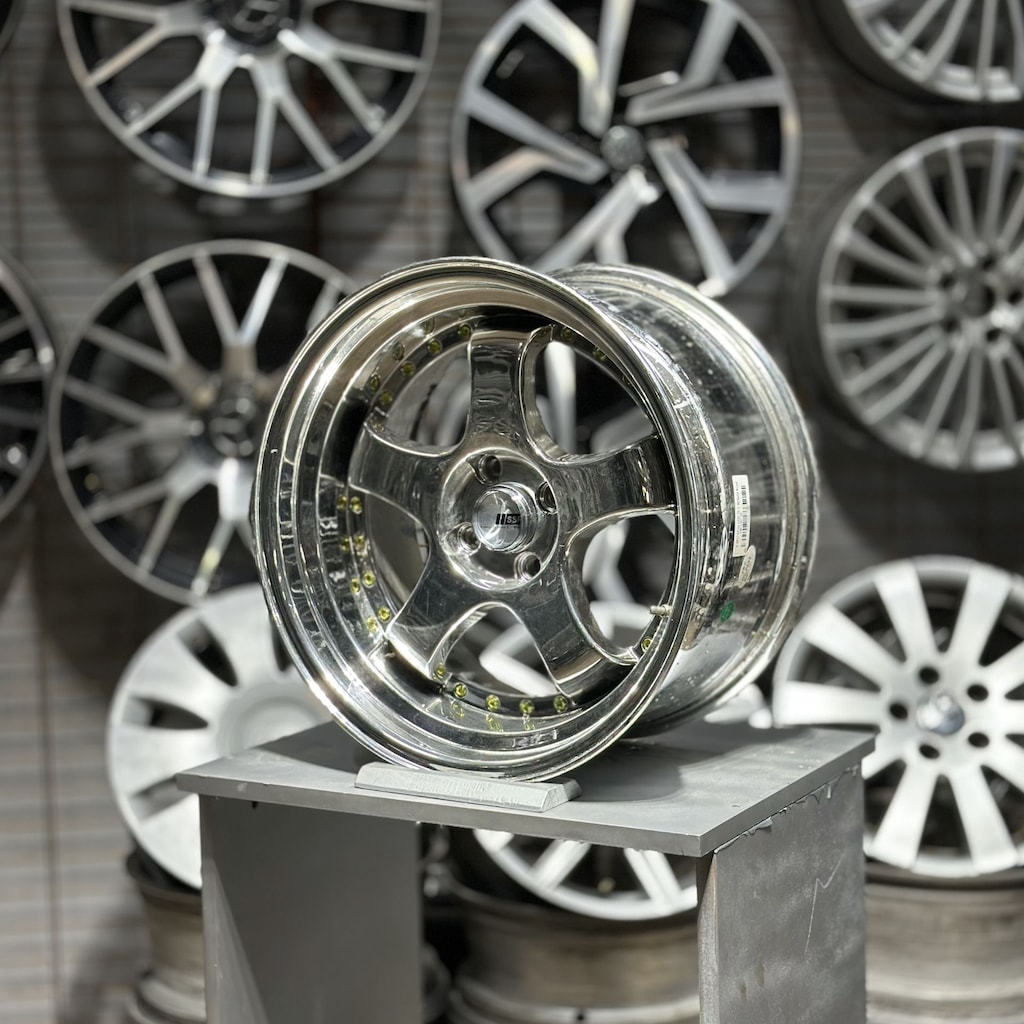17 inç 4x100 SSR Krom Jant Takımı 7,5-9 Offset 2. El - 3