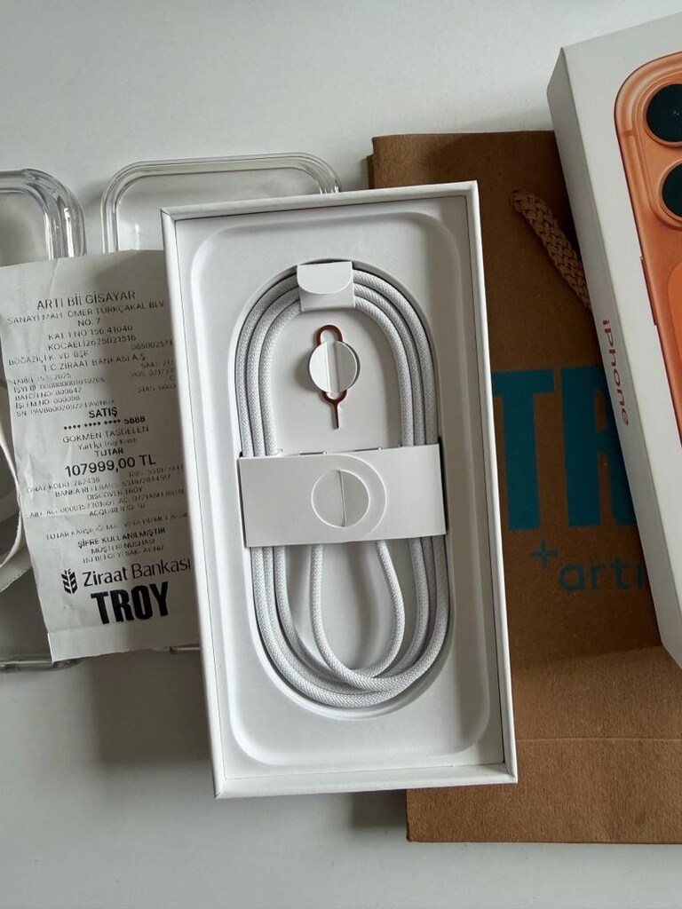Memurdan 15 Ay Apple Tr Garantili iPhone 17 Pro 256GB Kozmik Turuncu - 9