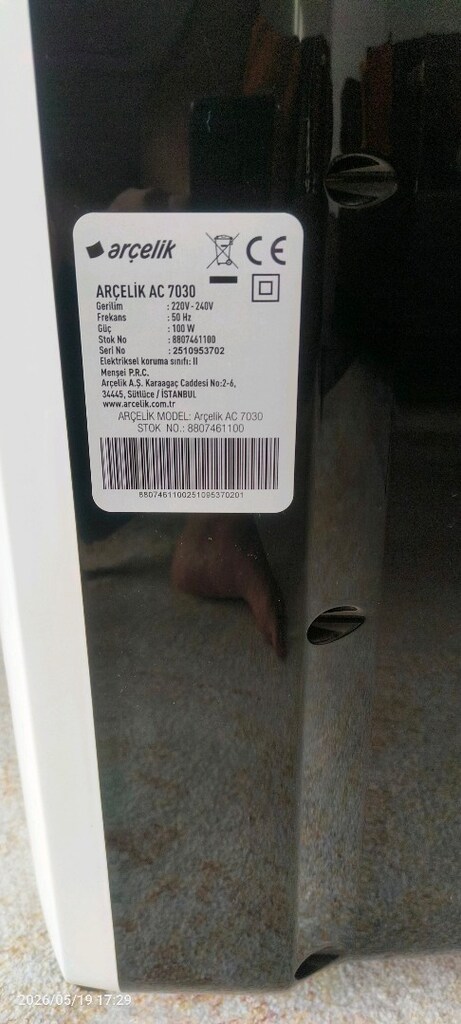 AÇELİK KUMANDALI HAVA SOĞUTUCU BUZLU - 2