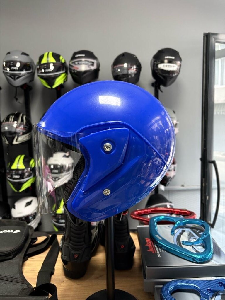 Yazlık yarım motor kaskı - 5