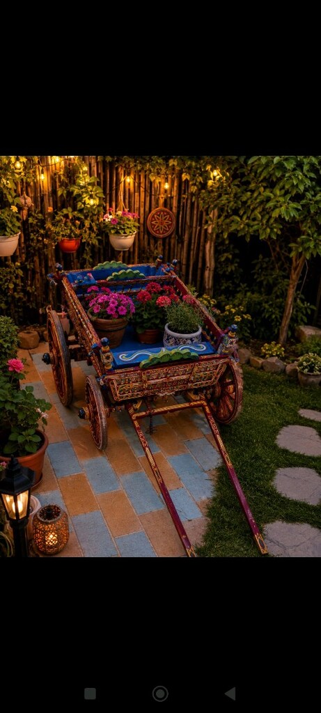 at arabası taliga # antika#bahçe #dekor# - 8