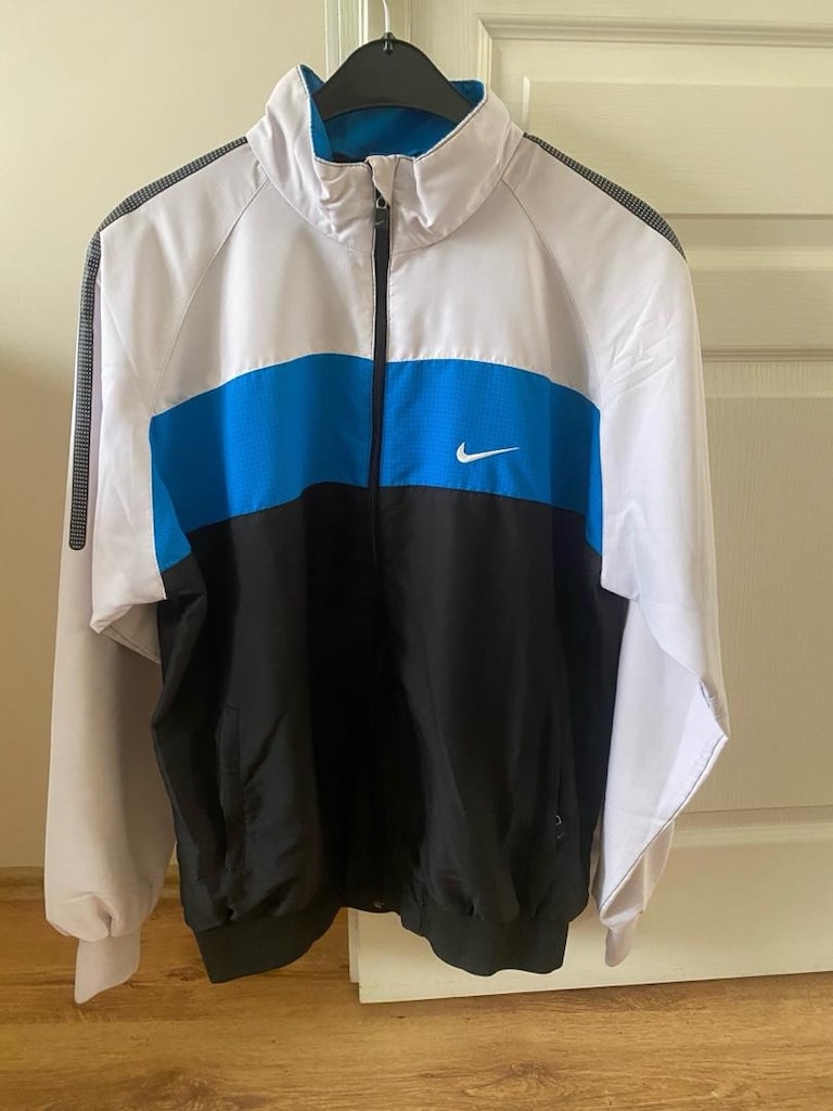 Nike Beyaz Spor eşofman üstü