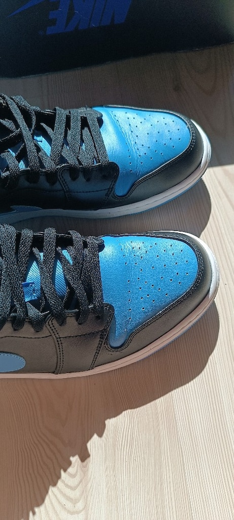 Air Jordan 1 Low Black University Blue 46 - 7