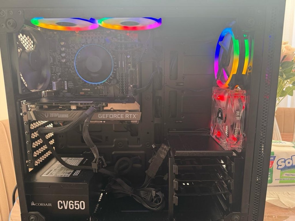 RTX 3060 12GB | i5 12400F | 16GB Corsair RAM | Temiz Gaming PC - 3