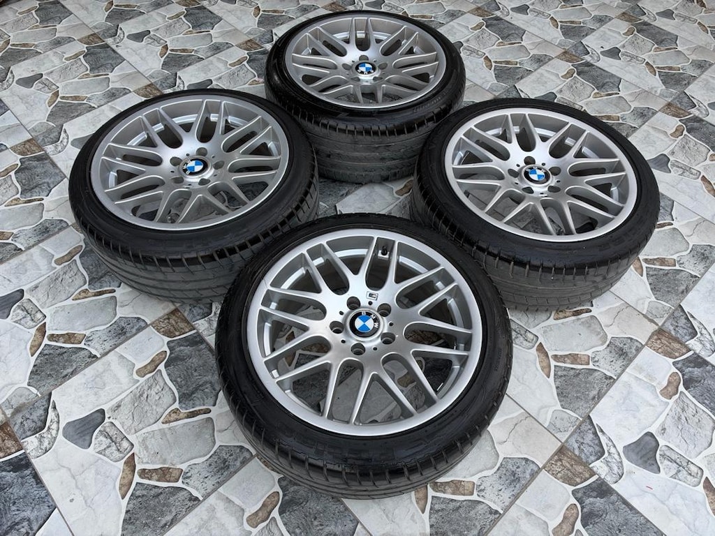 bmw jant 5x120 18 inç csl jant lastik - 4