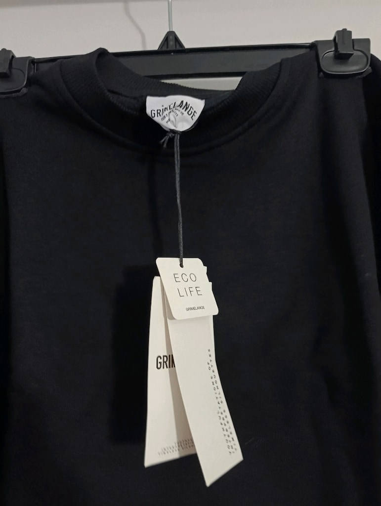 Grimelange MARINO Erkek Siyah Sweatshirt - 3