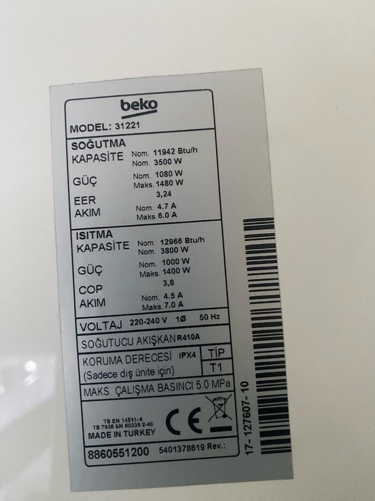 BEKO İNVERTER KLİMA - 2