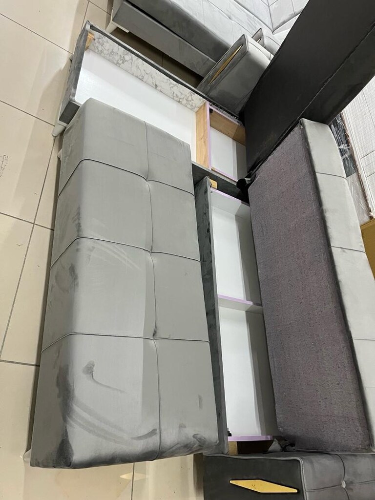 250*160cm kaliteli L koltuk köşe takımı - 5
