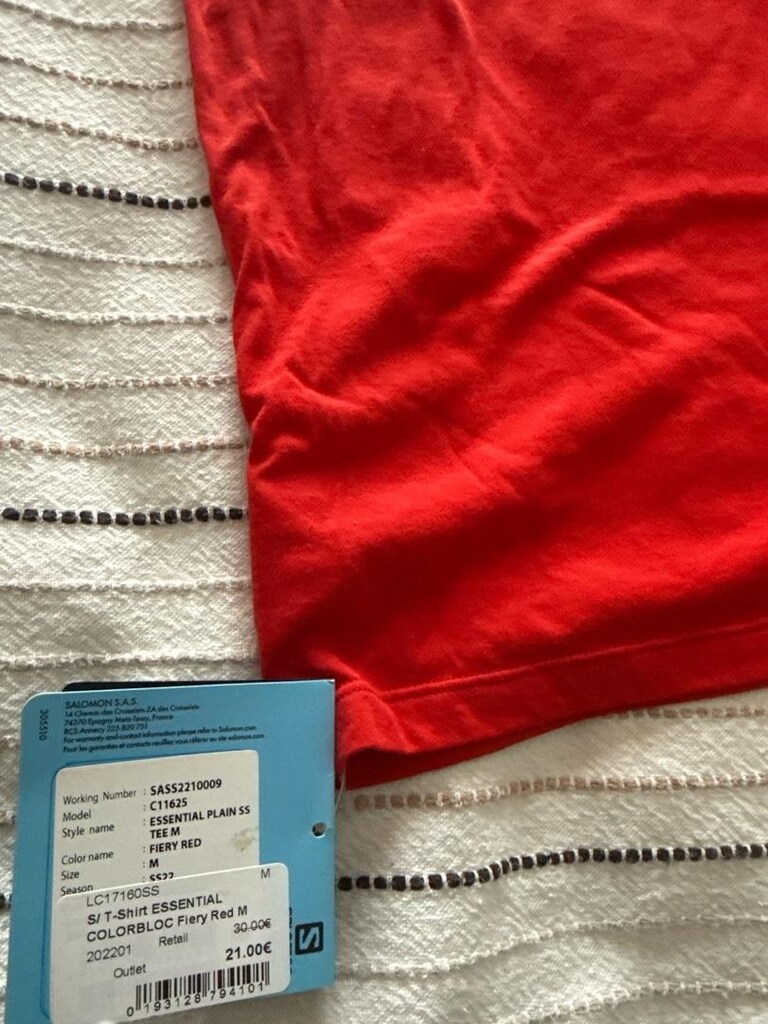 salomon essential plain tişört - 4
