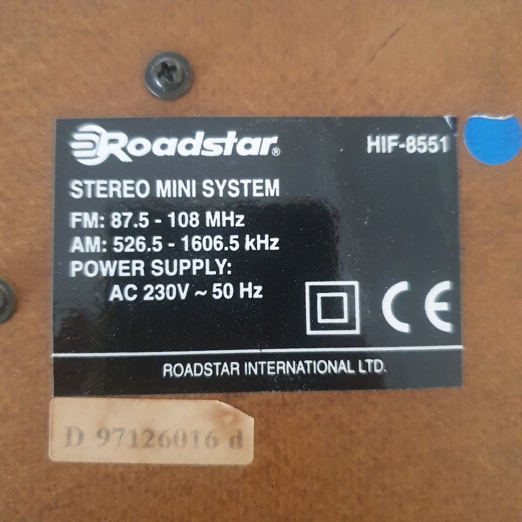 Roadstar HIF-8551 Müzik Seti - 4