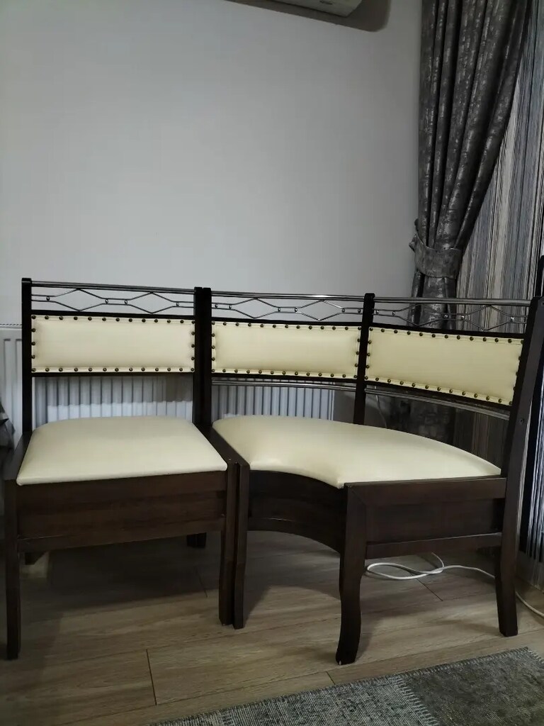 Mutfak masa sandalyesi köşe