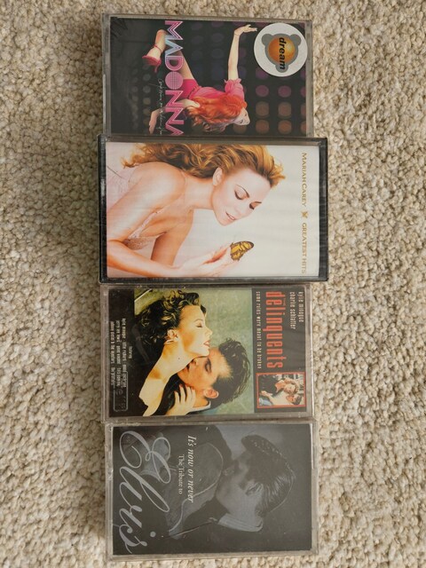 Madonna Confessions On A Dance Floor Mariah Carey Greatest Hits Kaset