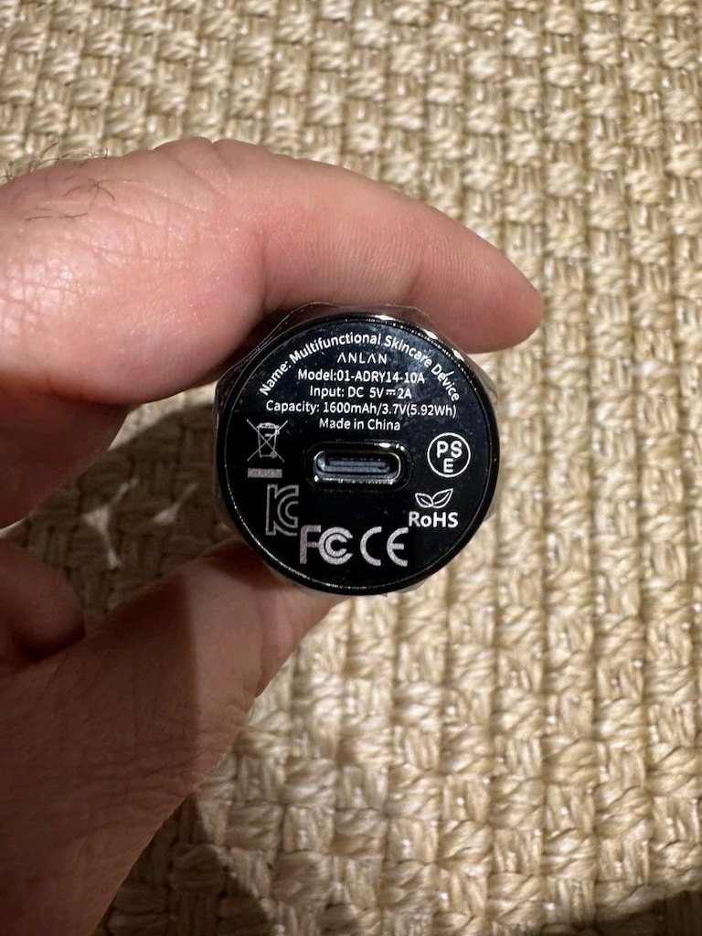 Sıfır Ayarında ANLAN RF & EMS Çok Fonksiyonlu Yüz Masaj Cihazı - 4