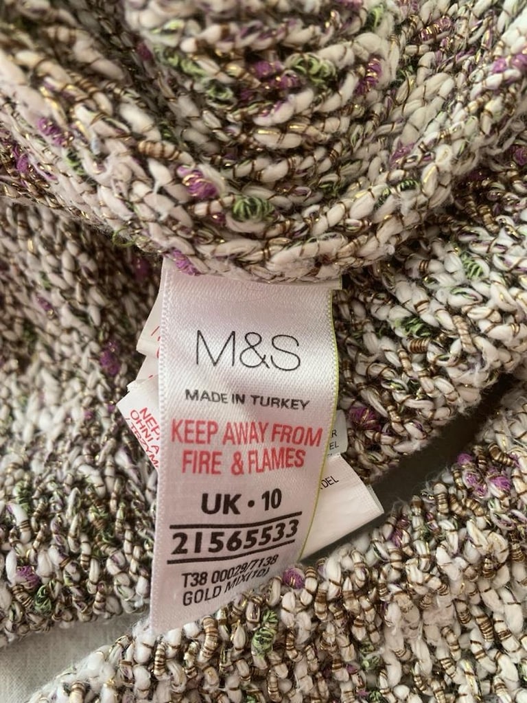 M&S (Marks & Spencer) Melanj Triko Kazak – 36 Beden (UK 10) - 5