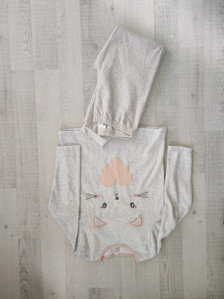 11-12 yaş kız çocuk pijama takımı - 2