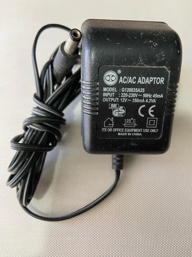Original Netzteil G120035A25 Output: 12V-350mA - 2